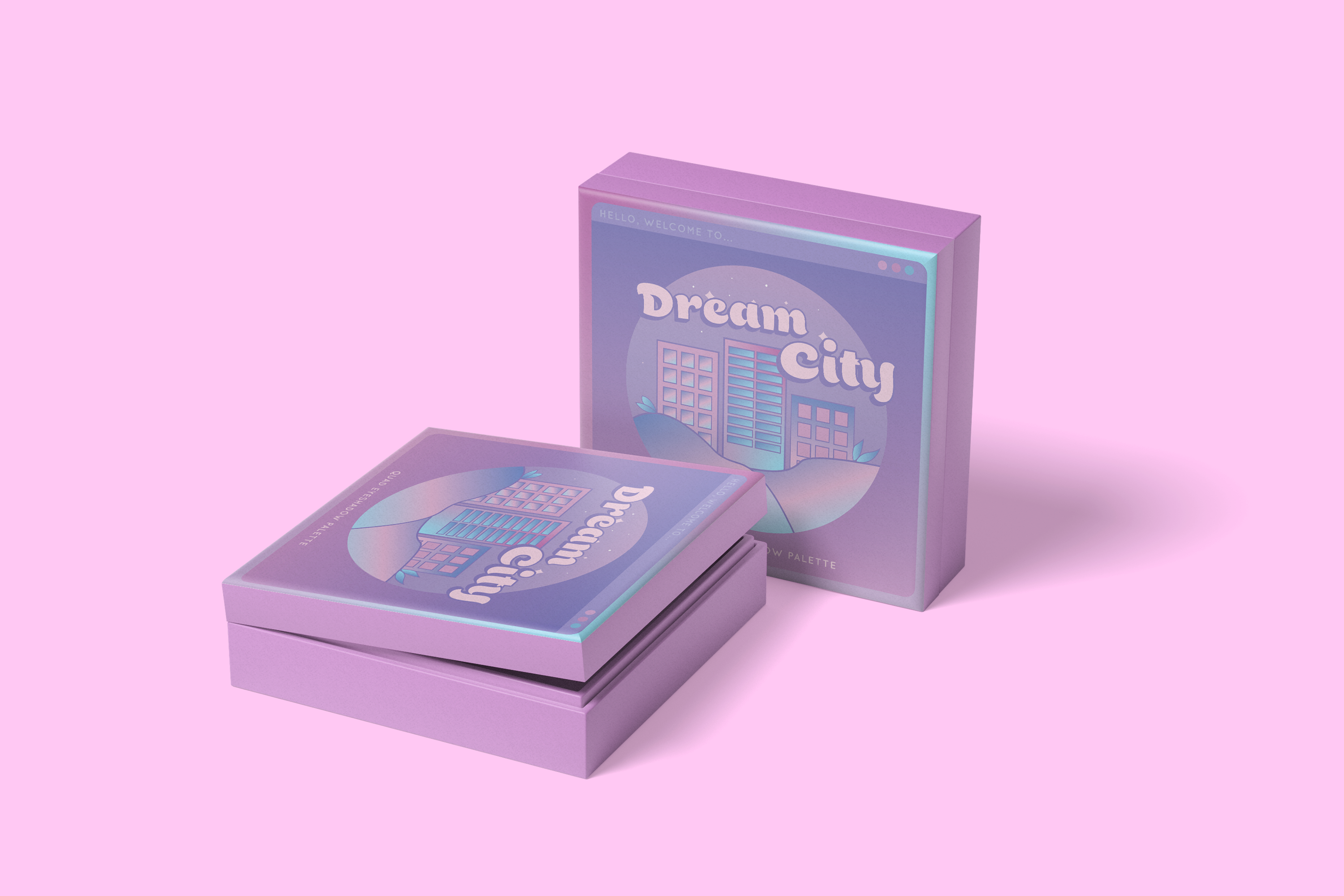 Eyeshadow Palette Packaging Design